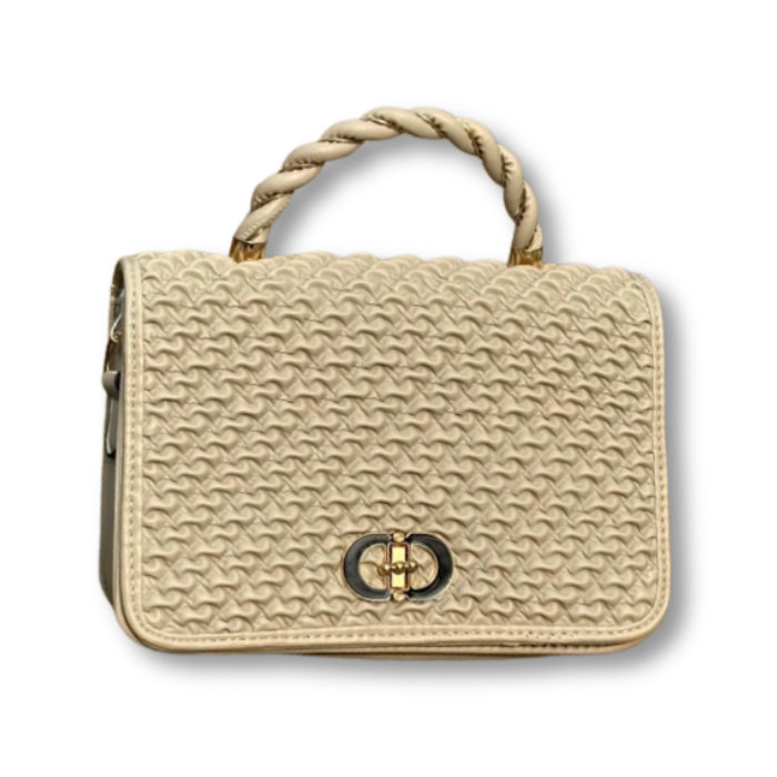 BagBliss Quilted Top-Handle Bag